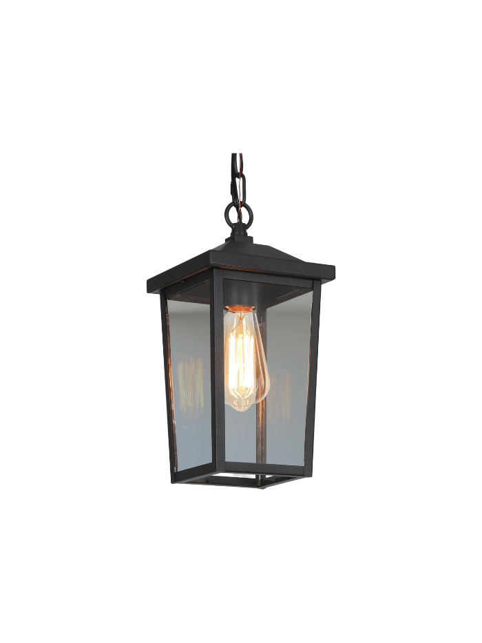 Exterior hanging light fixture