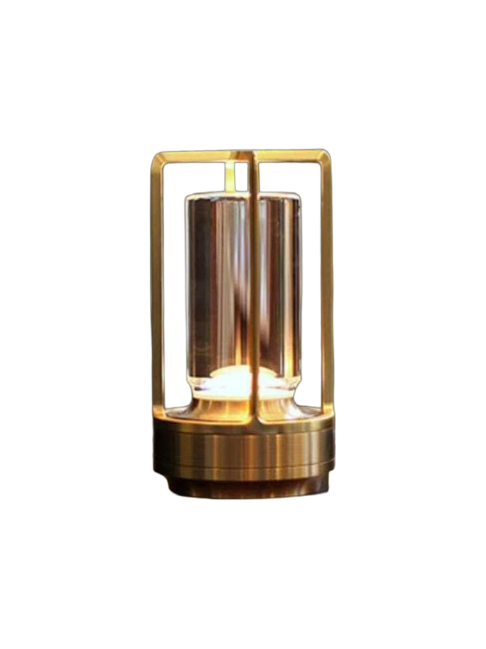 Outdoor rechargeable lamp